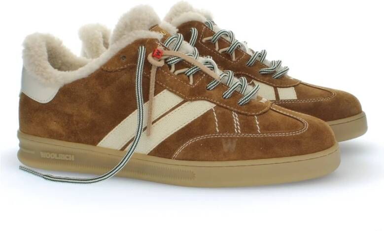Woolrich Beige Sneakers voor nen en