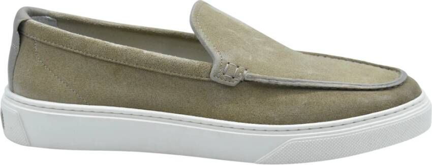 Woolrich Slip-on beige loafers