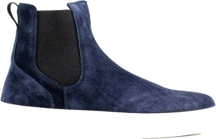 Woolrich Blauwe Chelsea Beatles Laarzen Blauw Heren