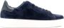 Woolrich Moderne Italiaanse Suède Sneakers Blue Heren - Thumbnail 3