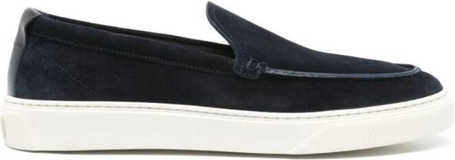 Woolrich Blauwe Sneakers Slip-On Loafers Mannen Blue Heren