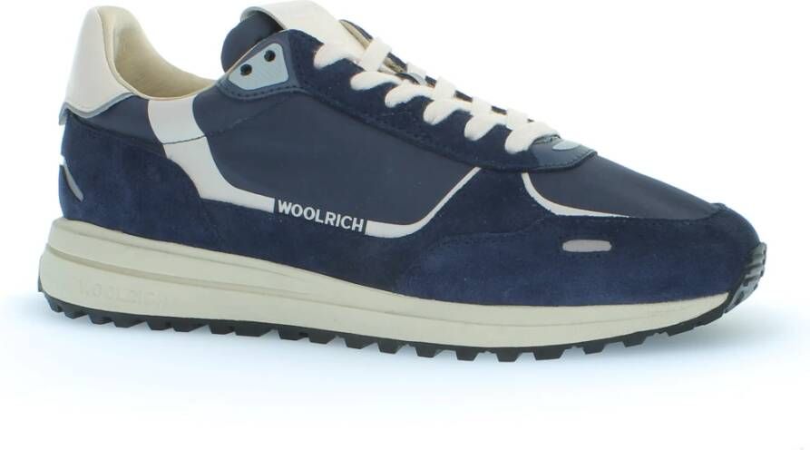 Woolrich Blauwe Sneakers voor Mannen