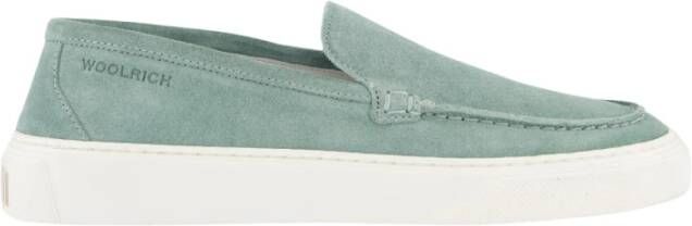 Woolrich Dames Lip On Loafer Groen Green Dames