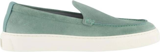 Woolrich Heren Boat Slip On Loafer Groen Green Heren