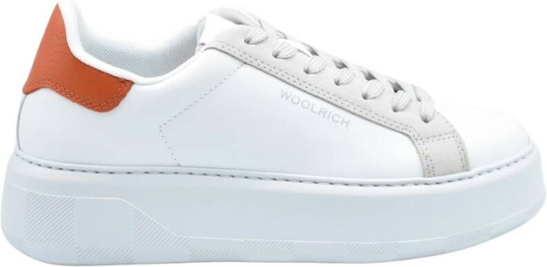Woolrich Laced Shoes White Dames
