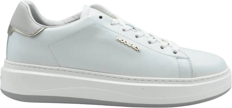 Woolrich Platte Beige Court Schoenen Vrouwen Beige Dames
