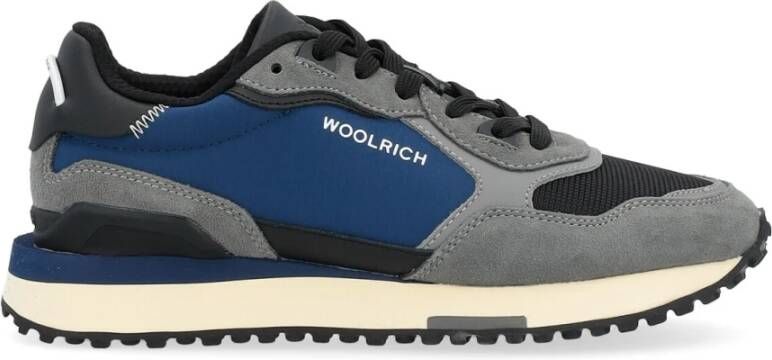 Woolrich Retro Blauw en Grijs Sneakers Multicolor Heren