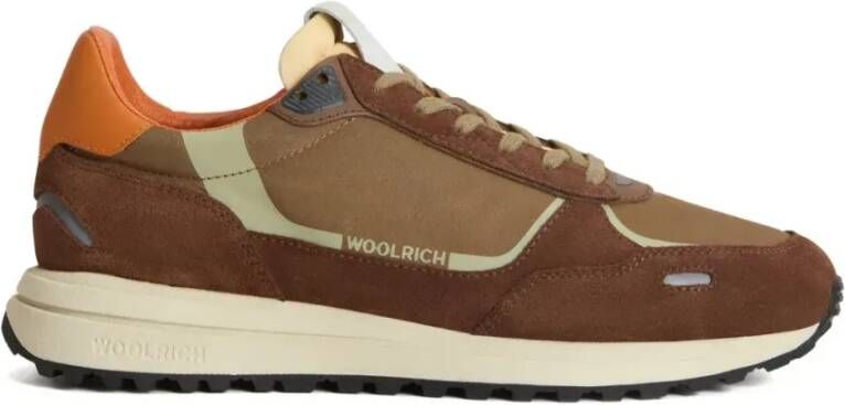 Woolrich Retro Sneaker Orange Brown