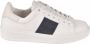 Woolrich classic court calf sneakers heren wit wfm221002 2030 bianco indaco leer - Thumbnail 12