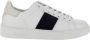 Woolrich classic court calf sneakers heren wit wfm221002 2030 bianco indaco leer - Thumbnail 9