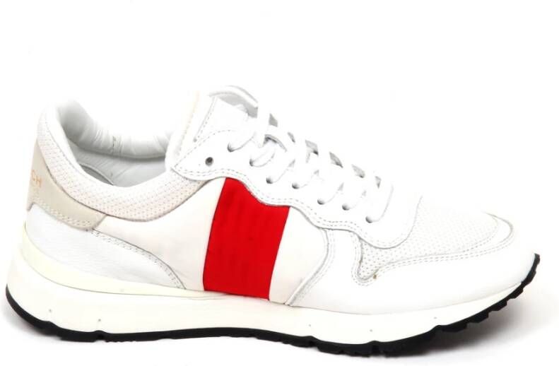 Woolrich Wit Planes Rood Schoen Model