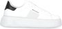 Woolrich Witte Leren Sneakers met Geperforeerde Details White Dames - Thumbnail 1