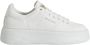 Woolrich Witte Leren Sneakers met Veters - Thumbnail 1