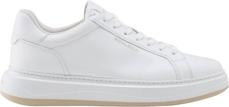 Woolrich Witte Sneakers voor Schoeisel White Heren