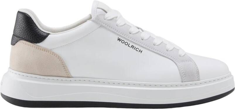Woolrich Witte Sneakers voor Schoeisel White Heren