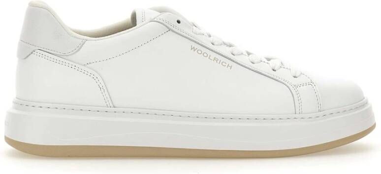 Woolrich Witte Sneakers White Heren