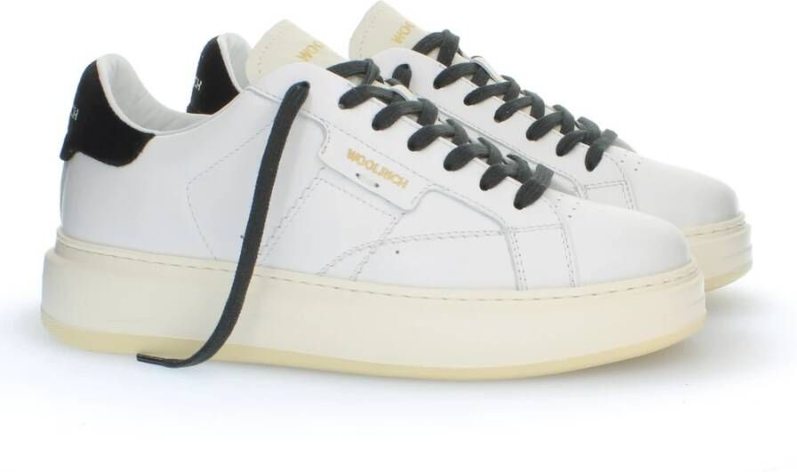 Woolrich Witte Stijlvolle Schoenen
