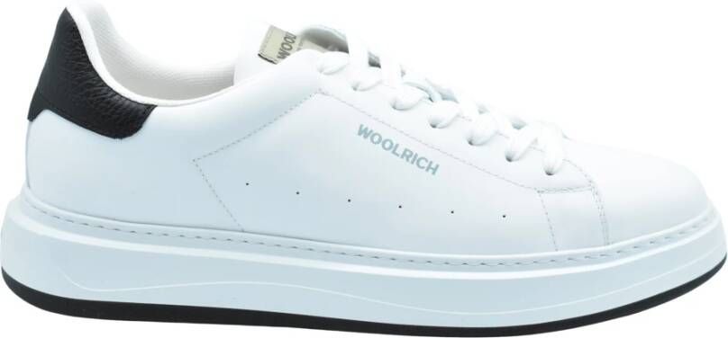 Woolrich Witte Veterschoenen voor Mannen