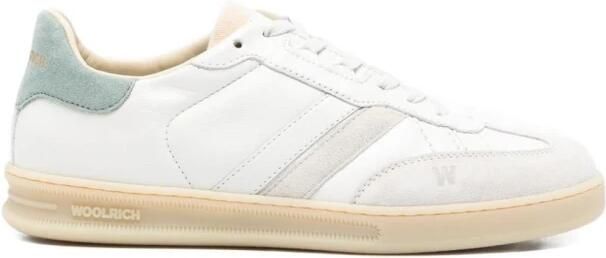 Woolrich Double U Leather Sneakers