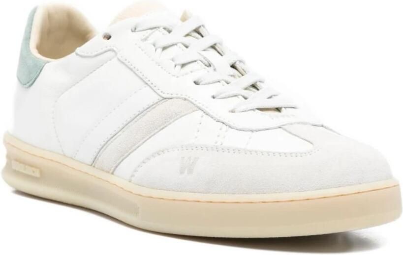 Woolrich Double U Leather Sneakers - Foto 2