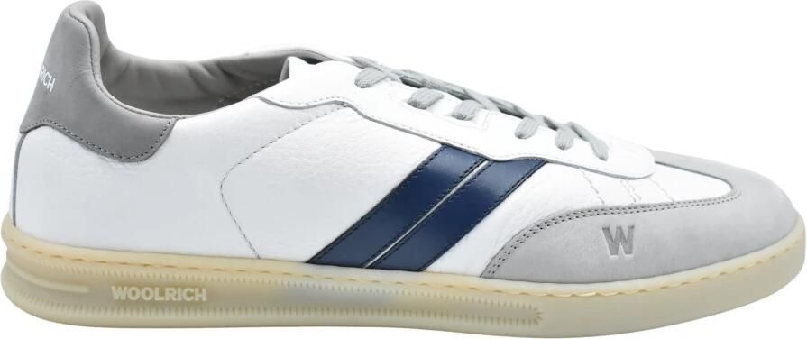 Woolrich Doubleu Tennis Leather Sneakers - Foto 2