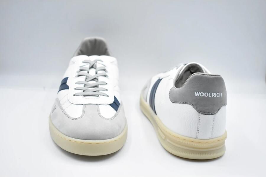 Woolrich Doubleu Tennis Leather Sneakers