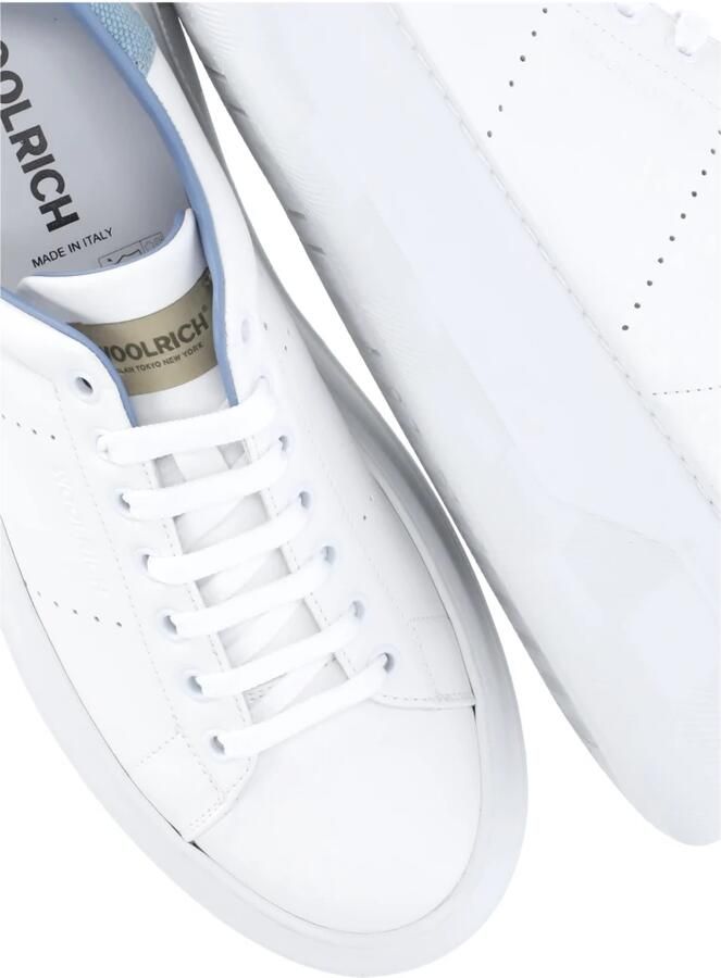 Woolrich Leren Sneakers met Logo Detail - Foto 2