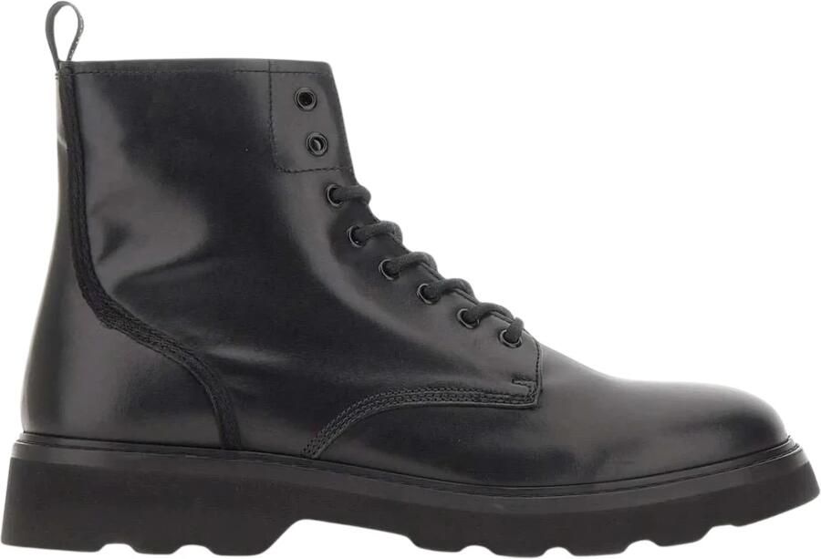 Woolrich Leren veterschoenen