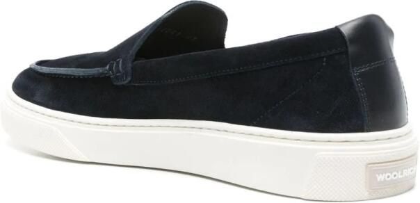 Woolrich Blauwe Sneakers Slip-On Loafers Mannen Blue Heren - Foto 3