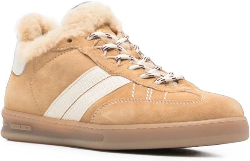 Woolrich Sneakers met schapenvacht voering en panelen - Foto 2