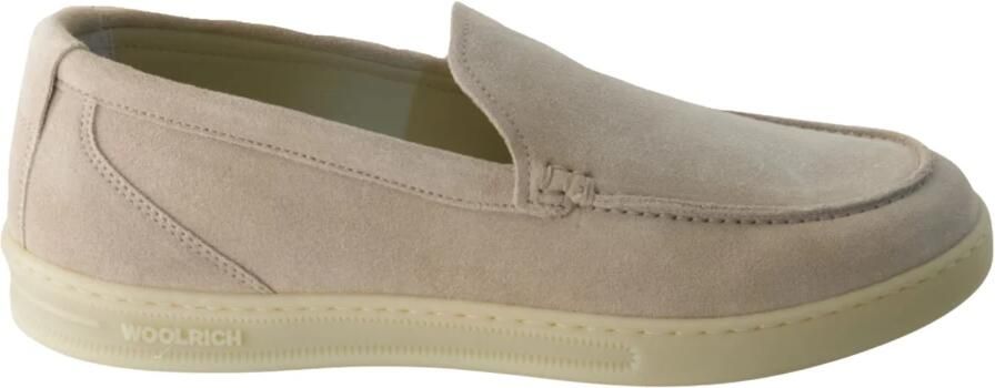 Woolrich Suede Flat Loafers