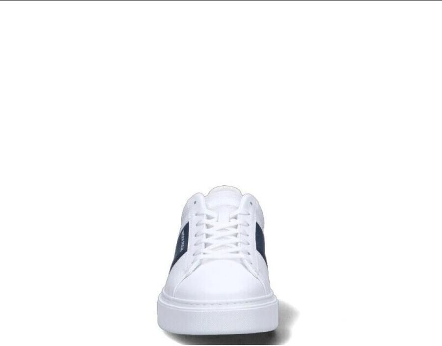Woolrich Witte Flat Sneakers Trendy Leer
