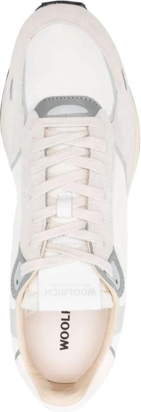 WOOLRICH Lage Sneakers Heren Retro Sneaker Man Suède Wit - Foto 3