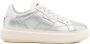 Woolrich Zilveren Leren Platform Sneakers - Thumbnail 1