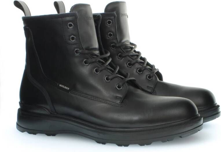 Woolrich Zwart Stijlvol Schoeisel