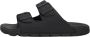 Woolrich Zwarte Gesp Leren Sandalen Black Dames - Thumbnail 3