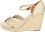 Wrangler Cross Sandalen in Textiel voor Vrouwen Beige Dames - Thumbnail 1