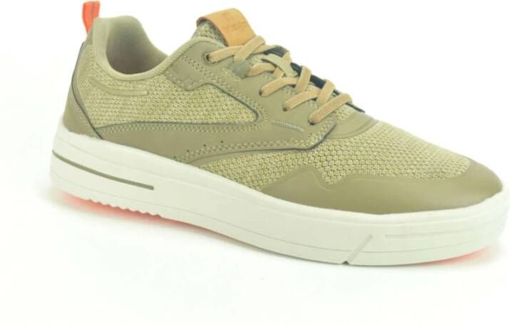 Wrangler Lycra Sneaker in Khaki