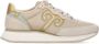 Wushu Ruyi Beige Leren Sneakers met Ruyi Logo - Thumbnail 1