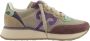 Wushu Ruyi Beige Paarse Stijlvolle Sneakers Multicolor Dames - Thumbnail 1