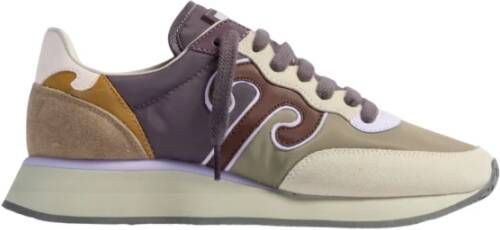 Wushu Ruyi Beige Sneakers voor vechtsport Multicolor Dames