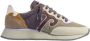 Wushu Ruyi Multicolor Stof Leren Sneakers Ronde Neus Multicolor Dames - Thumbnail 13