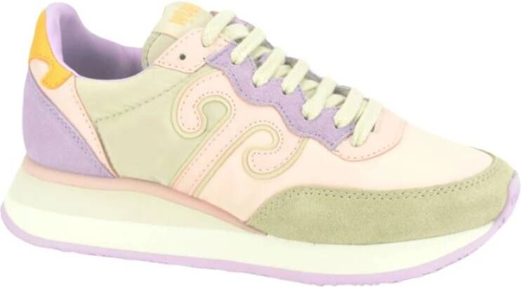 Wushu Ruyi Beige Roos Lilla Runner N. Multicolor Dames