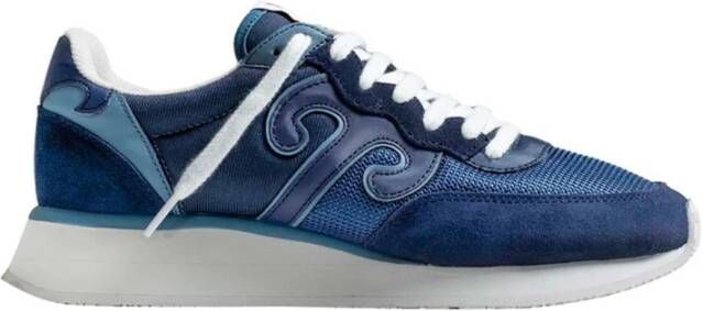 Wushu Ruyi Blauwe Sneakers met Superieure Demping