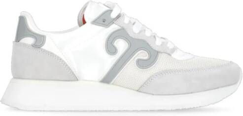 Wushu Ruyi Fabric Leather Sneakers