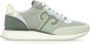 Wushu Ruyi Groene leren sneakers met Ruyi-logo - Thumbnail 1