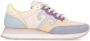 Wushu Ruyi Fabric Leather Sneakers - Thumbnail 1