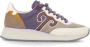 Wushu Ruyi Multicolor Stof Leren Sneakers Ronde Neus Multicolor Dames - Thumbnail 1