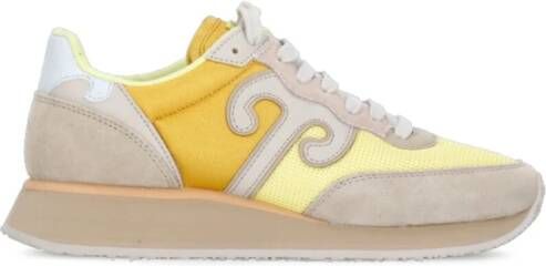 Wushu Ruyi Leren Sneakers met Ruyi-logo