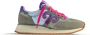 Wushu Ruyi Polyester Sneaker Multicolor Dames - Thumbnail 1